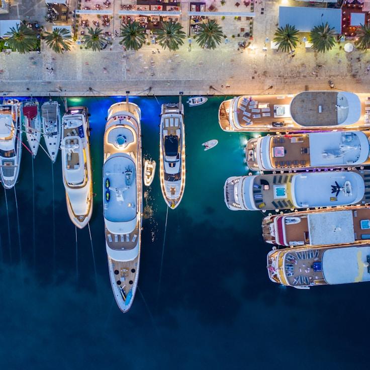 Corporate retreat on yacht